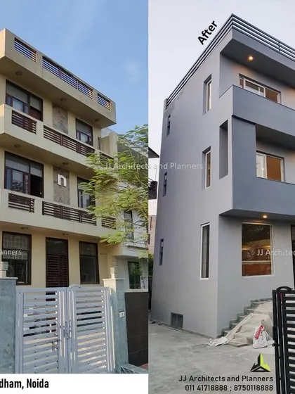 A before-and-after look at an artist's studio renovation in Noida, completed for just ₹12 Lakhs against a ₹15 Lakh budget. This project proves that a dramatic, modern transformation is possible even with tight financial constraints, showcasing our ability to deliver value and quality.