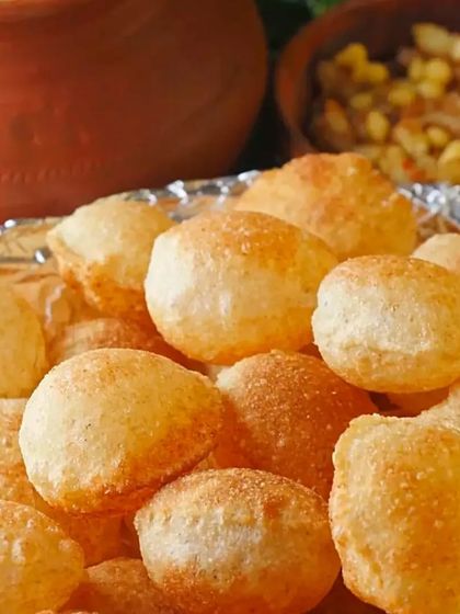 Who doesn't love golgappe? We are also working on bringing you the authentic taste of street food like this delicious pani puri, made with the quality and hygiene you trust.
