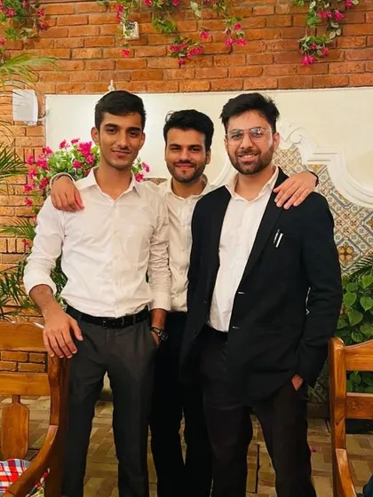 Another shot with my colleagues. We are part of the Law Chambers of Advocate on Record Amish Aggarwala, a firm known for its litigation work.