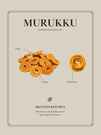 A simple guide to my classic Murukku. It's a round, spiral-shaped South Indian snack that I make to be perfectly tasty, crispy, and delicious every single time.