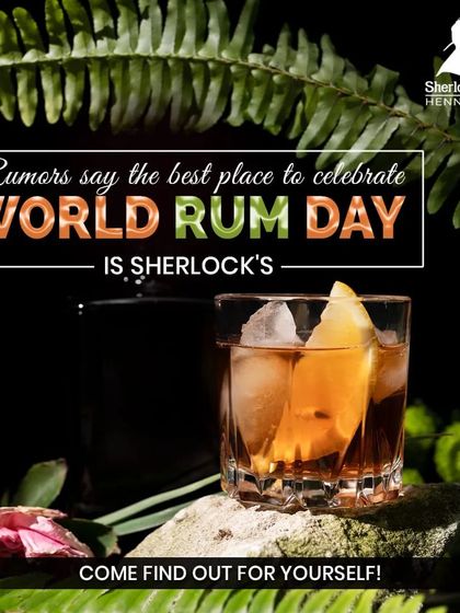A classic rum on the rocks, perfectly styled for World Rum Day. I believe even the simplest drinks deserve to be served with style.