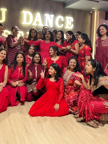 The joy and excitement after a successful Karwa Chauth workshop. We are so grateful to everyone who joined us and made it such a memorable event.