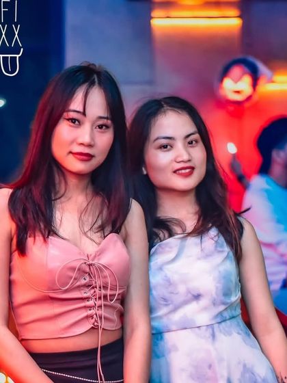 Friends enjoying the vibe at Macaw. It's always a pleasure to see people having a good time together.