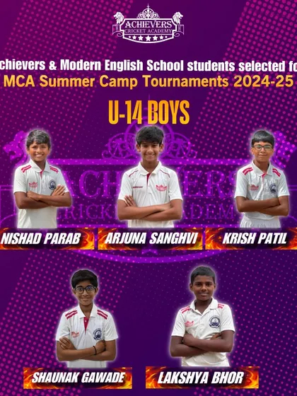 Congratulations to our U-14 boys who made it to the MCA Summer Camp Tournaments.