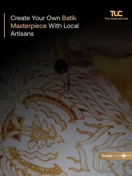 Our retreats are also about connecting with local culture. In Lombok, you will have the chance to create your own Batik masterpiece with local artisans, a beautiful way to engage your creativity and take a piece of the island's spirit home with you.