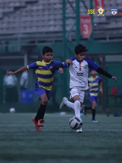 An action shot from our Champions League, run under the AIFF Blue Cubs program. We focus on providing ample, quality match time for our youngest players.
