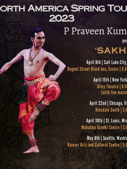 Praveen Kumar - Bharatanatyam Performances On Tour: Sharing Art Across the Globe photo 15