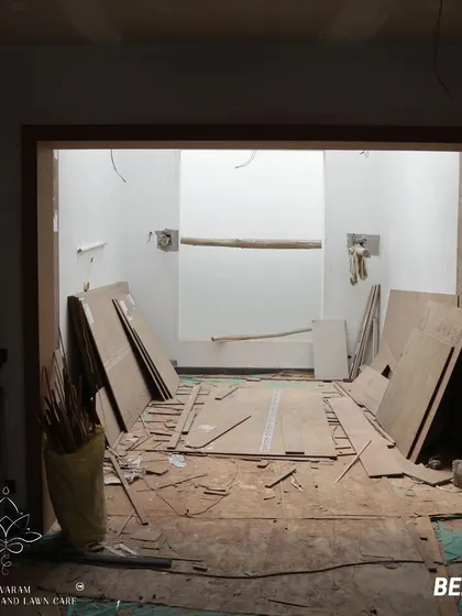 This is where the journey begins. An empty, undeveloped space holds the potential for a complete transformation.