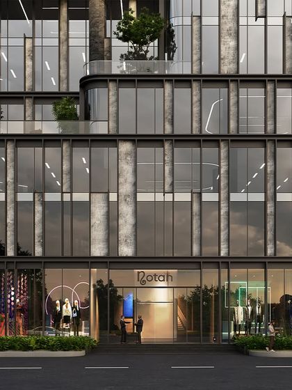 Sculptural Commercial Towers photo 3