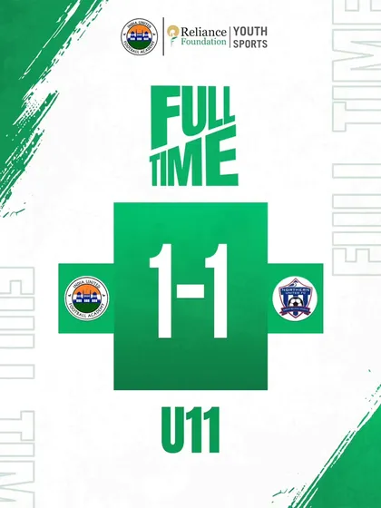 A hard-fought game of equals for our U11s, ending in a 1-1 draw against Northern United FC.