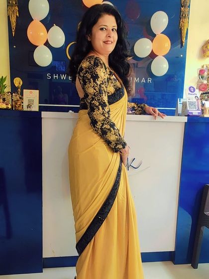 Shweta Nandakumar - Custom & Bespoke Fashion Design Elegant Sarees & Drapes photo 24