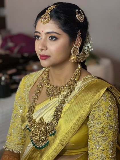 Shwetha Mahadev - Bridal Makeup Artistry Traditional South Indian Muhurtham Looks photo 47