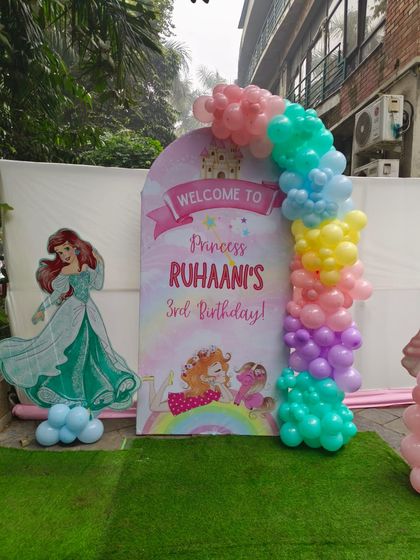 Golu Balloon Decor - Birthday Party Decoration Magical Princess & Fairytale Themes photo 13