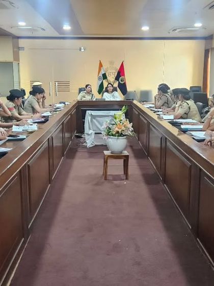 Another angle from the training at the CP office. It is essential to ensure that every officer understands the nuances of laws designed to protect women from harassment and violence.