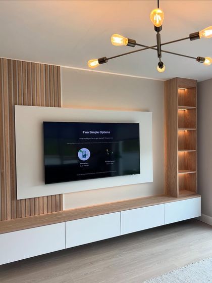 Vipin Rajput - Decorative Wall & Ceiling Design TV & Media Unit Designs photo 3