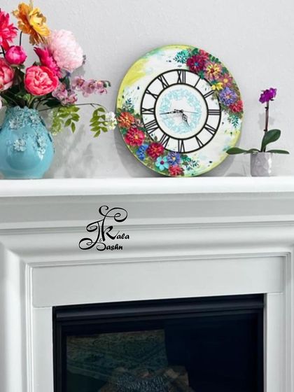 Jashn-e-Kala by Sakshi - Custom Russian Sculpture Decor Custom Wall Clocks photo 58