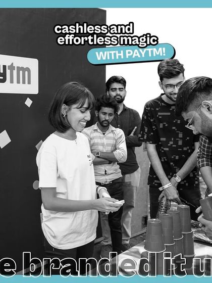 A look at the branded games we created for Paytm. These simple, fun activities like cup stacking made the experience zone a popular spot and reinforced the brand's message of effortless transactions.