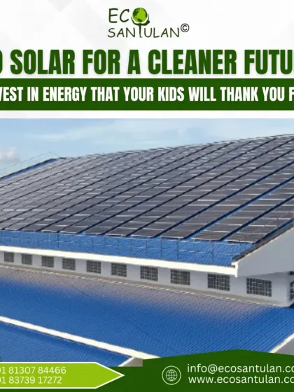 We have the expertise to handle large-scale commercial and industrial projects. This installation on a factory roof is a powerful example of how businesses can reduce operational costs while making a strong commitment to sustainability.