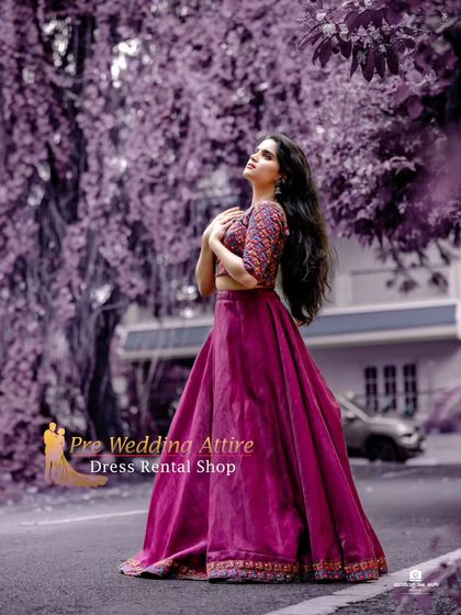 Pre Wedding Attire - Pre-Wedding Outfit Rental Regal Lehengas & Skirt Sets photo 44