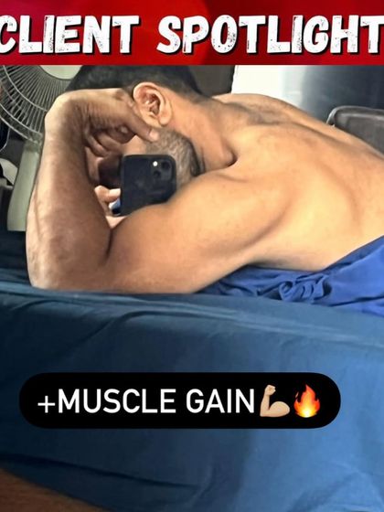 The result of a successful fat loss phase is not just losing weight, but also revealing the muscle underneath. This client built a strong back in the process.