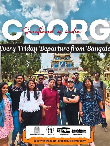 An invitation to explore Coorg, the "Scotland of India," with us. We handle everything for a perfect weekend getaway.