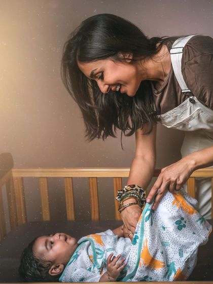 The simple act of a mother holding her baby, surrounded by soft light and nature. These are the moments that feel both everyday and extraordinary, the very essence of what I strive to capture.