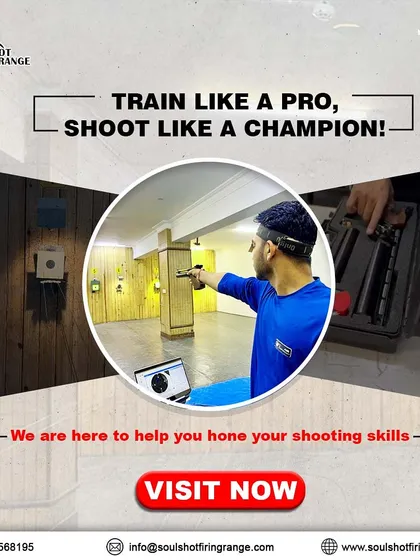 Train like a pro, shoot like a champion. We are here to help you hone your shooting skills at our various branches.