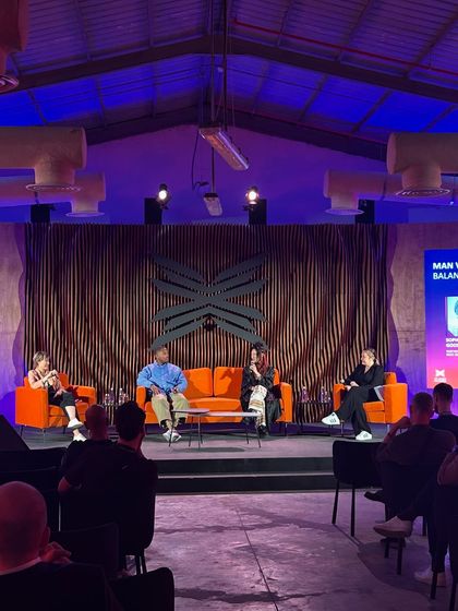 Speaking on another panel at XP Music Futures in Riyadh. These conferences are a key part of my work, allowing me to share insights and connect with industry leaders from the region.