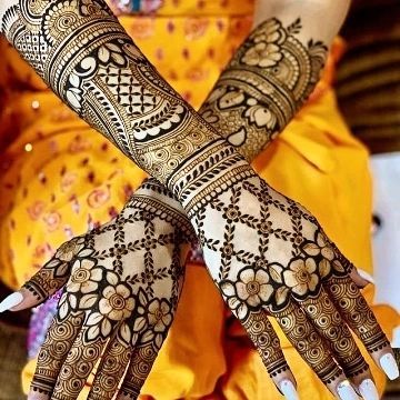 Hussaina Mehendi Artist - Party & Festive Mehendi Intricate Indian & Full Hand Designs photo 9