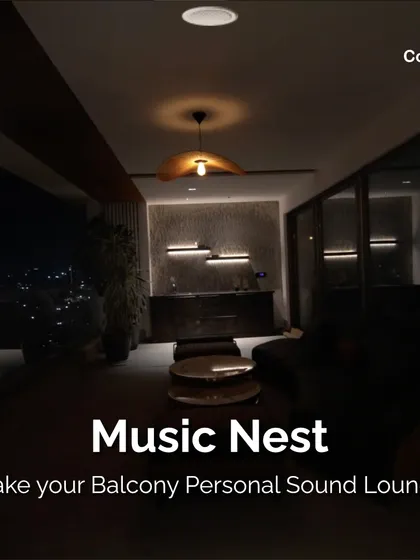 Transform your balcony into a personal sound lounge for relaxation or entertaining guests. Our multi-room audio system extends to outdoor spaces, allowing you to enjoy high-quality sound with a view.