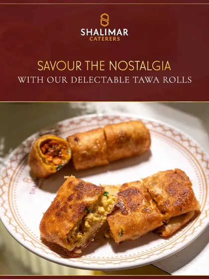 Savor the nostalgia with our delectable Tawa Rolls. Crispy on the outside and filled with a savory mixture, these are a crowd favorite at any event.