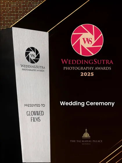 Our commitment to storytelling has been recognized by the best in the industry. We are honored to have received this WeddingSutra Photography Award, a testament to the passion and artistry we pour into every wedding and pre-wedding film we create.