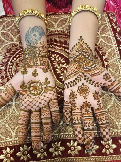 Fouzia Ahmed - Party & Festive Mehendi Stylish Indo-Arabic Designs photo 10