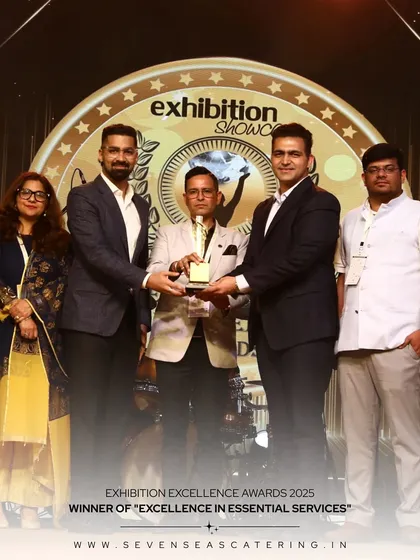 We are honoured to be recognized for our commitment to excellence. This Exhibition Excellence Award is a testament to our team's passion and the flawless execution we bring to every corporate event, from intimate boardrooms to large scale summits.