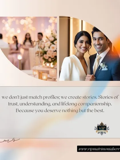 I do not just match profiles; I help create stories of trust, understanding, and lifelong companionship. This happy couple is a testament to the belief that you deserve nothing but the best in your search for a partner.