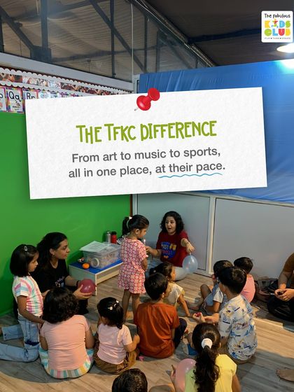 The TFKC difference is variety and flexibility. We offer everything from art to music to sports, all in one place, allowing children to learn at their own pace.