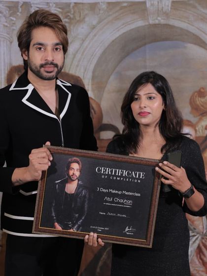 Another certified makeup artist from our 3-day masterclass. I wish her all the best in her career.