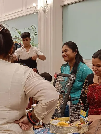 Happy faces and friendly interactions between vendors and visitors are a common sight at my events.