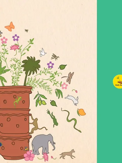 On World Indigenous Day, we honor the Gond Tribe, whose art inspires our designs. Their deep connection to nature reminds us that composting is a way to restore harmony between our modern lives and the planet.