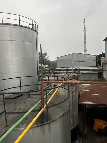 A photo from a client site visit to an oil refinery in Maharashtra, showing our engagement with large-scale industrial businesses.