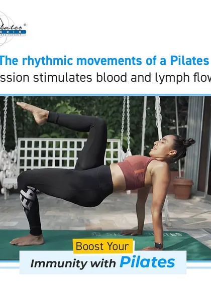 The rhythmic movements in a Pilates session stimulate blood and lymph flow. This process is vital for your immune system, helping to filter and cleanse your body as you exercise.