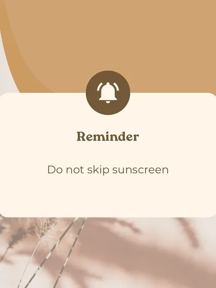 This is your daily reminder. The most effective anti-aging and anti-pigmentation product you can use is sunscreen. Don't skip it.