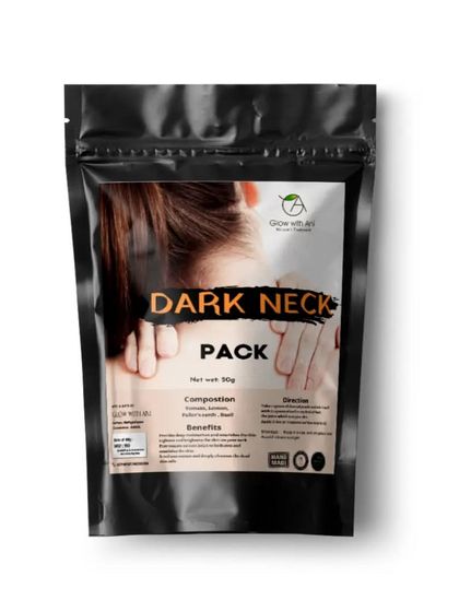 My Dark Neck Pack is designed to lighten and brighten the skin on your neck. It provides deep moisturization and helps reduce suntan by cleansing dead skin cells.
