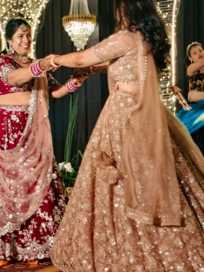 A beautiful moment of connection between mother and daughter on the dance floor. These are the precious memories we help create.