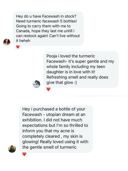 From stocking up to go to Canada to clearing up acne, your stories are amazing. It’s incredible to see my facewash become a can't-live-without product for so many of you.