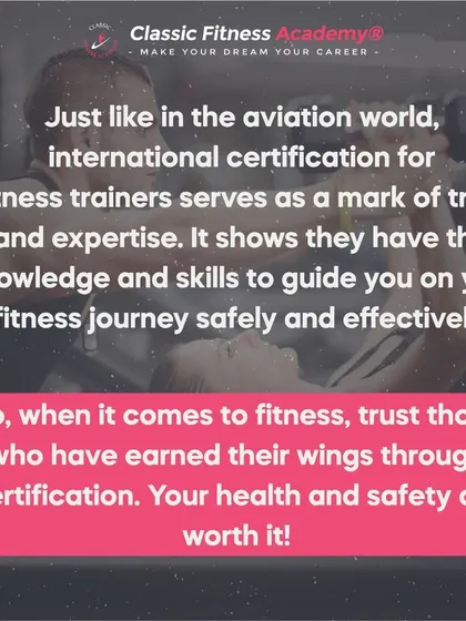 Why is an international certification so important? It's a mark of trust and expertise, showing you have the skills to guide clients safely and effectively.
