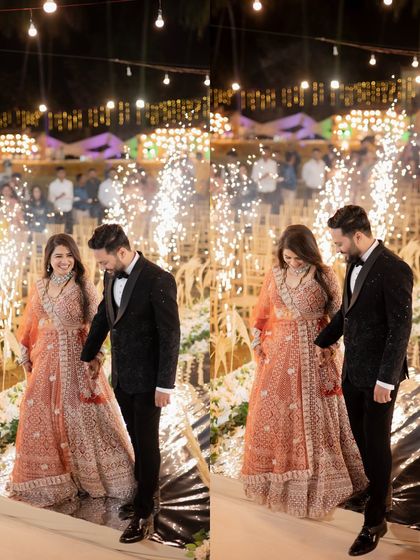 Sangeet & Reception Glam photo 21