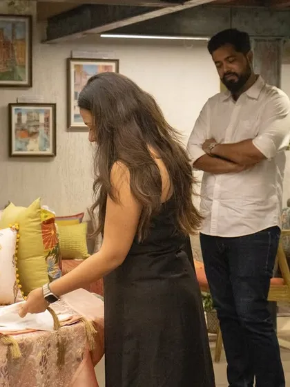 The process of curating fabrics and finishes with fellow designers. These conversations are where the magic begins, leading to promising and beautiful collaborations.