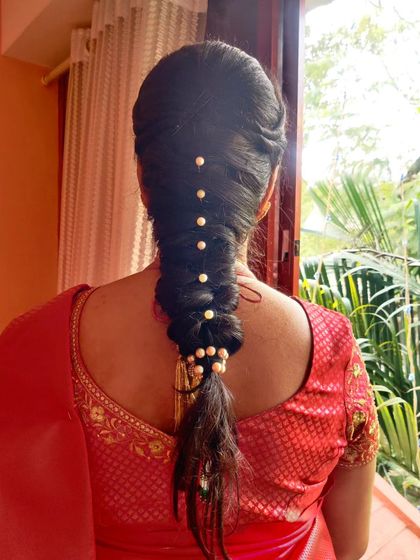 Soujanya Gowda - Special Occasion Makeup & Hairstyling Traditional & Ceremonial Hairstyles photo 9