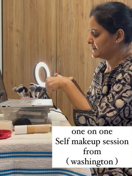 Shikha Agarwal - Personal Self-Makeup Classes My Teaching Style: One-on-One Sessions photo 75